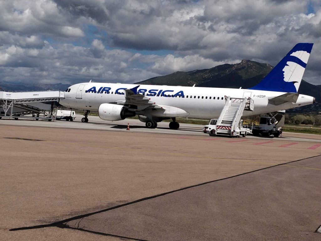 la compagnie aérienne Corse Air Corsica
